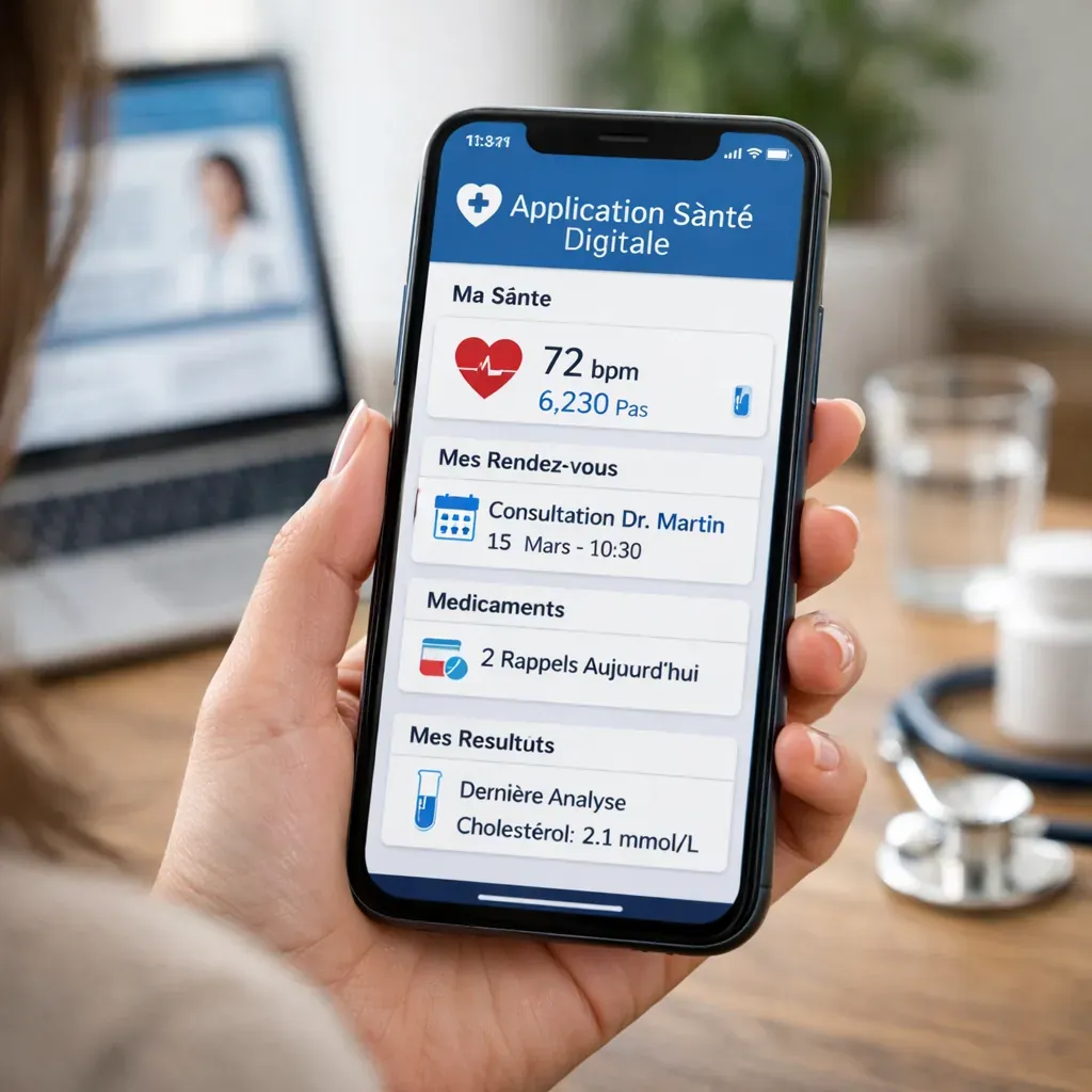 Application santé digitale