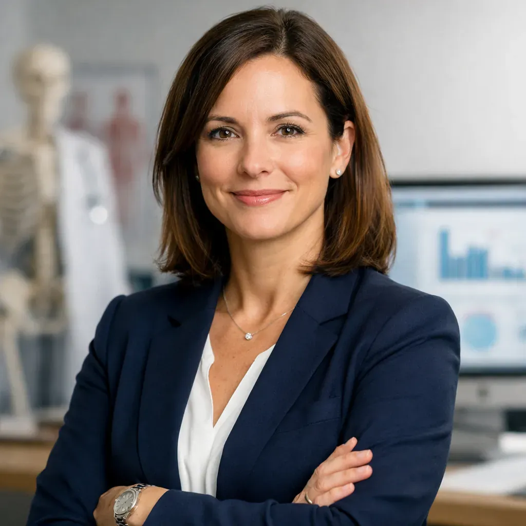 Portrait de consultante en stratégie de santé