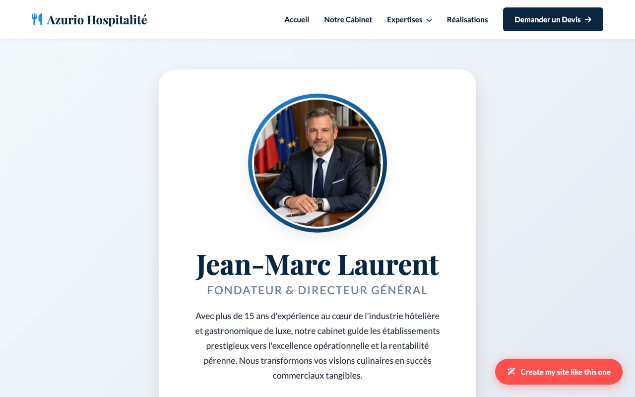 Business site — Boutique