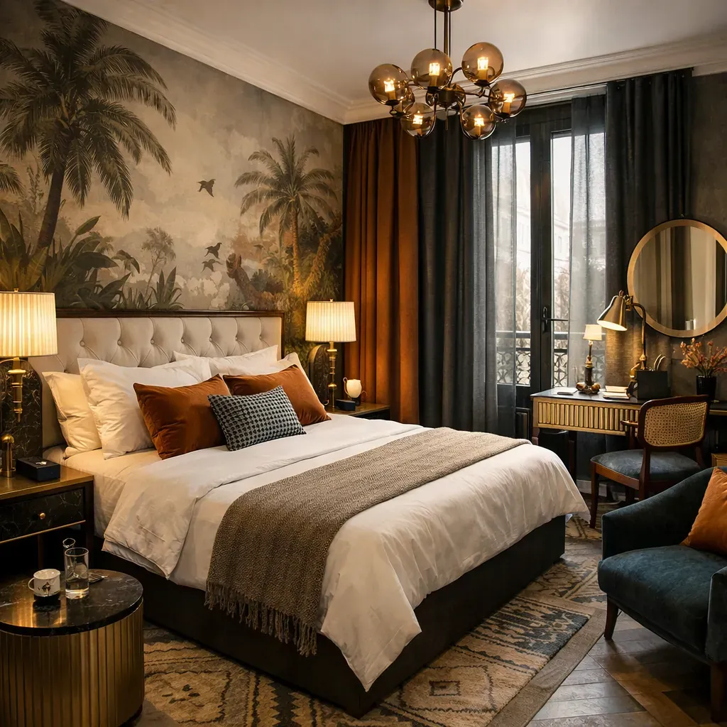 Chambre d'hôtel boutique