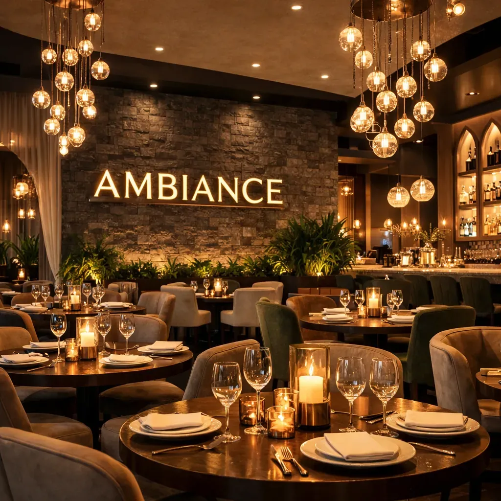 Ambiance restaurant design