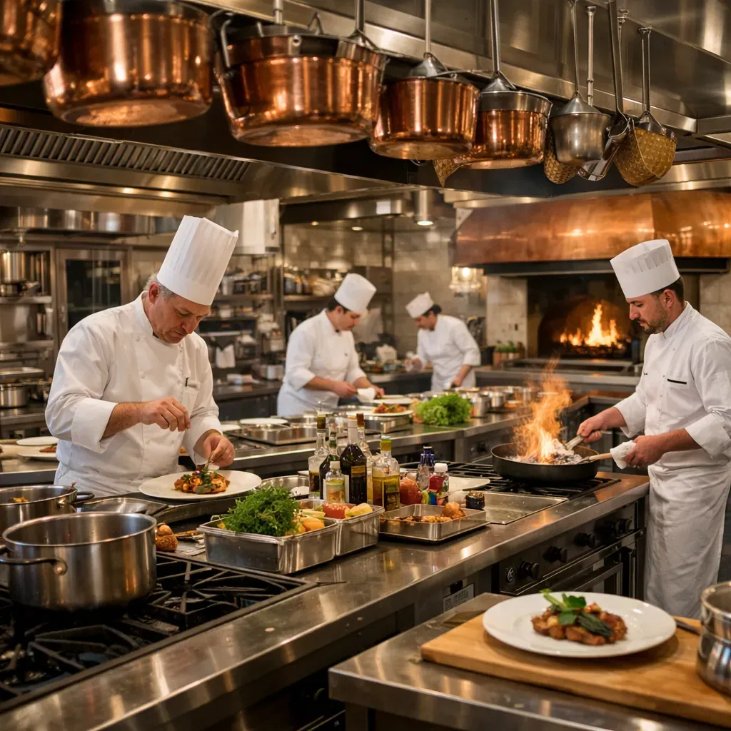 Cuisine professionnelle palace