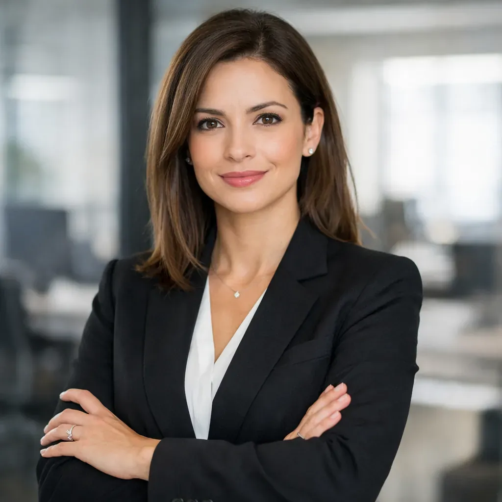 Portrait professionnel femme d'affaires