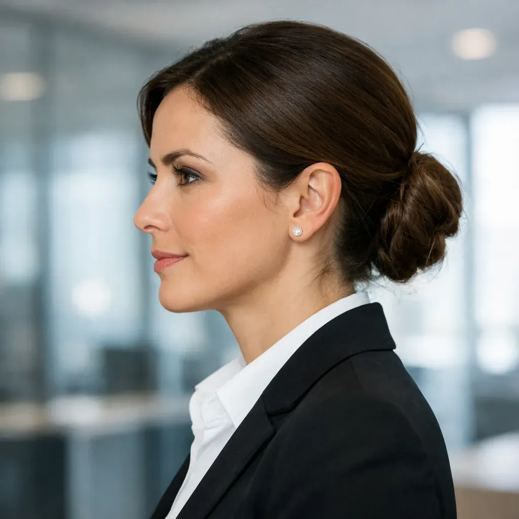 Portrait de profil professionnel