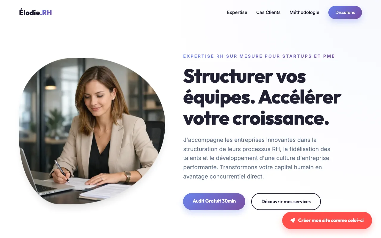 Services freelance — Startup