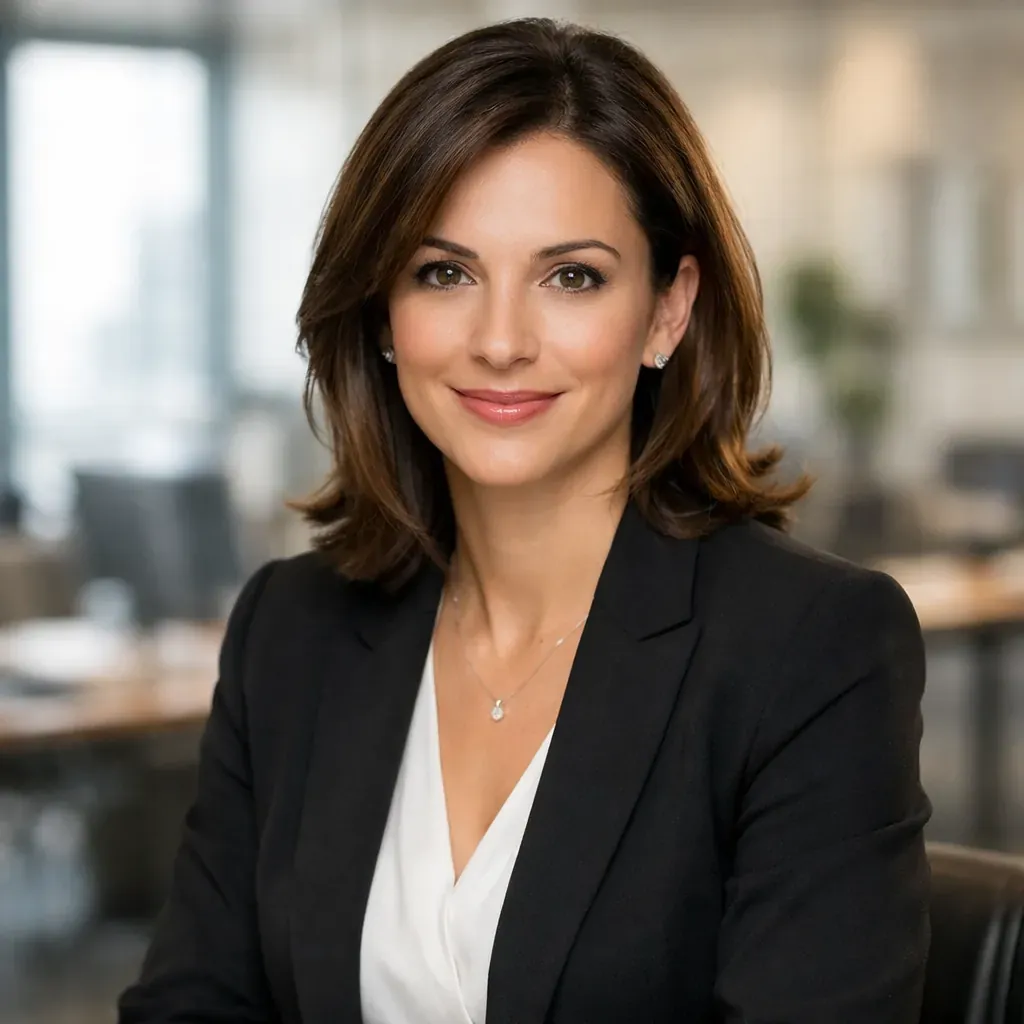 Portrait professionnel consultante