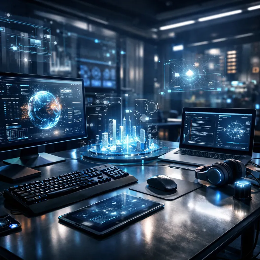 Espace de travail technologique abstrait