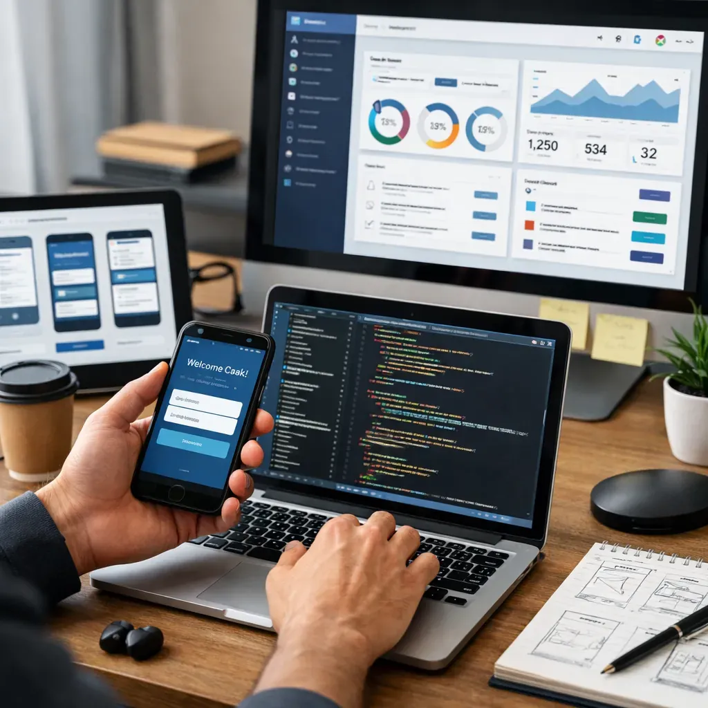 Développement d'application sur mobile et ordinateur
