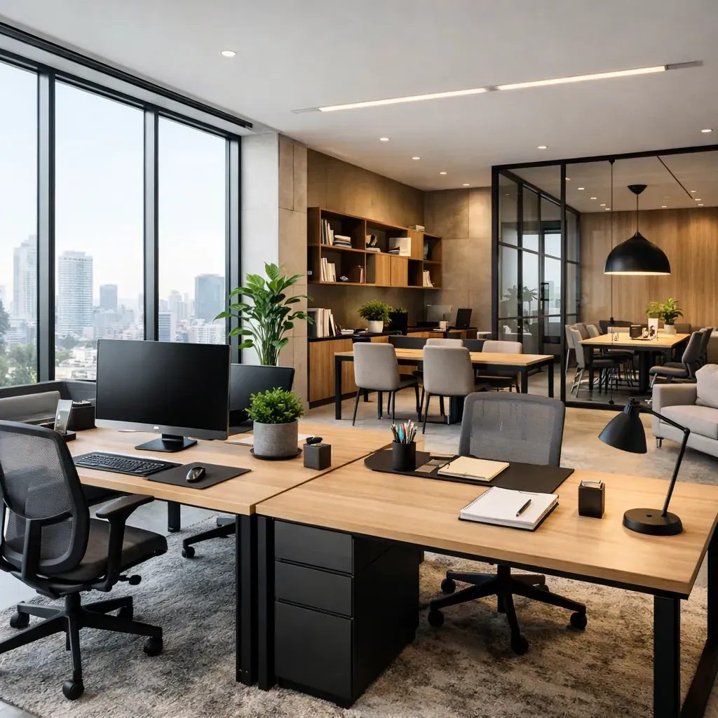 Espace de travail moderne
