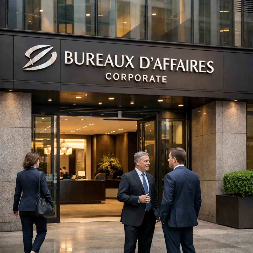 Bureaux d'affaires corporate