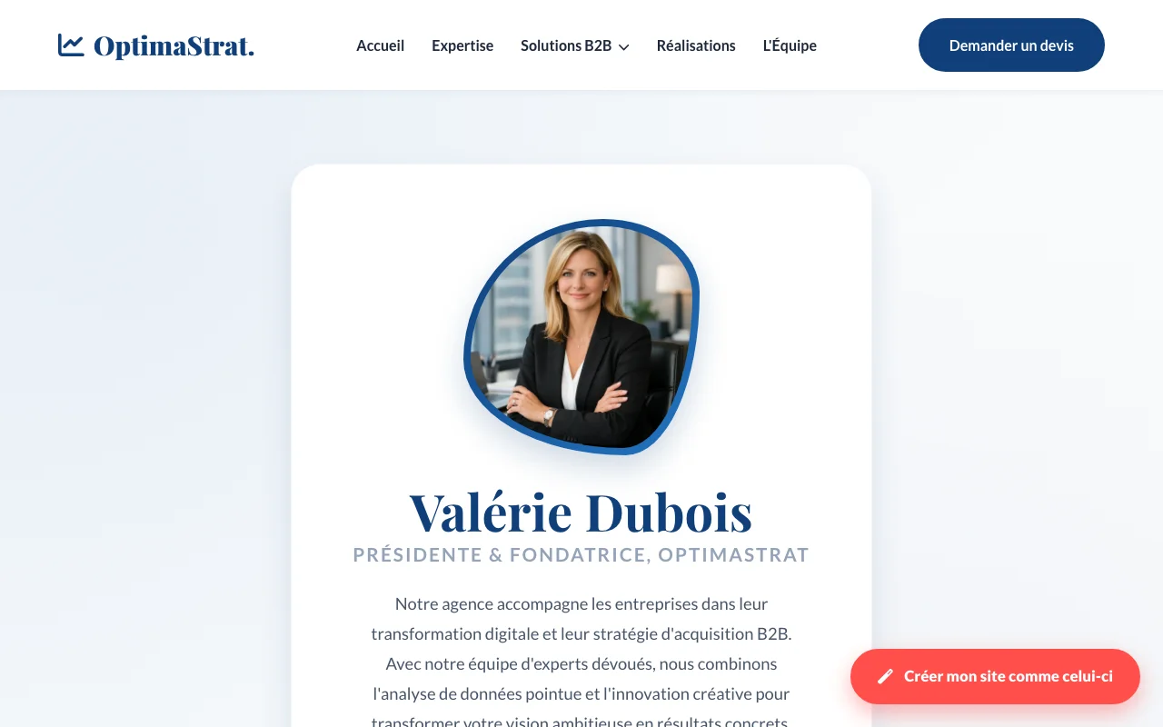Business site — Boutique