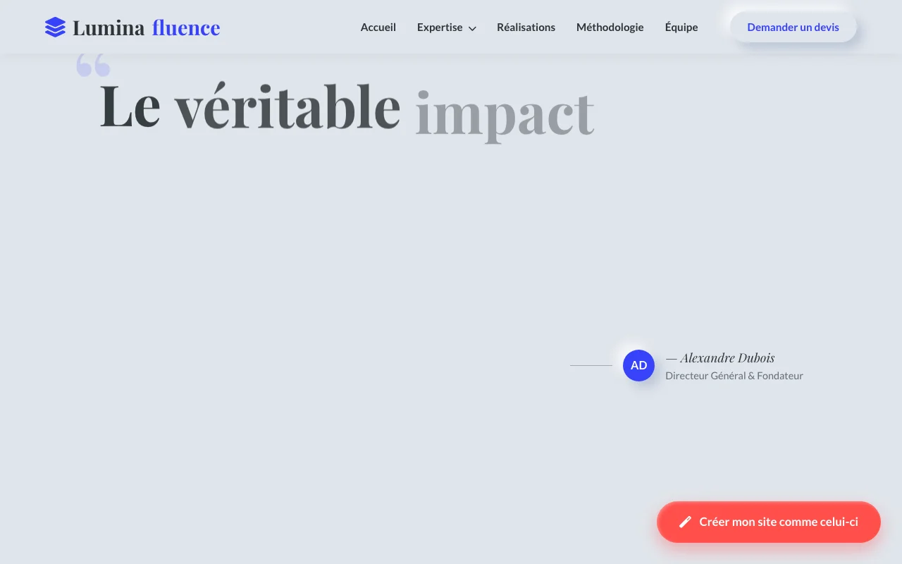 Business site — Manifesto
