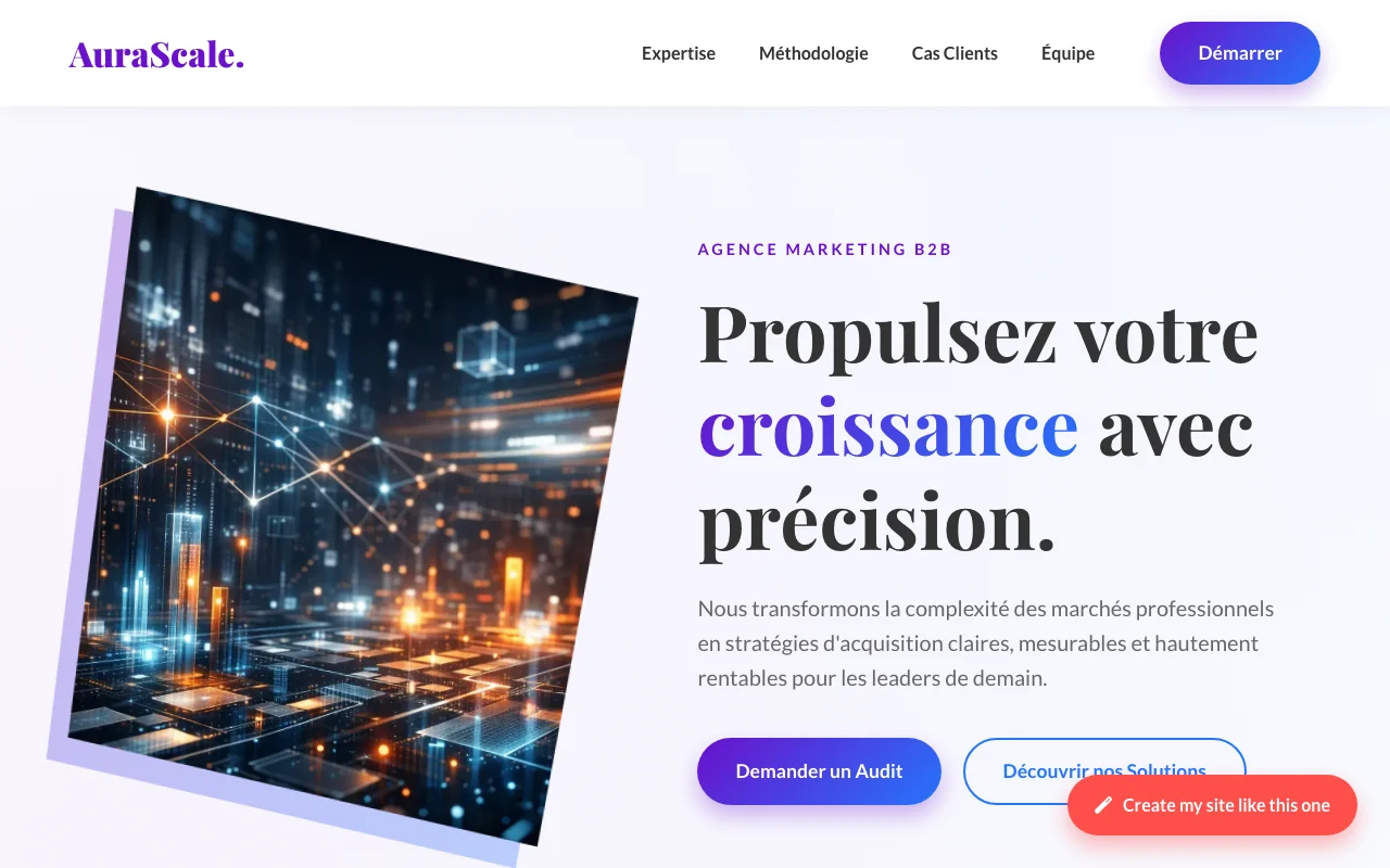 Business site — Startup
