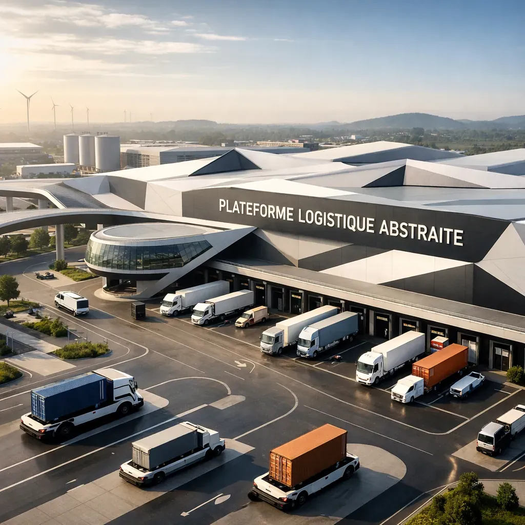 Plateforme logistique abstraite