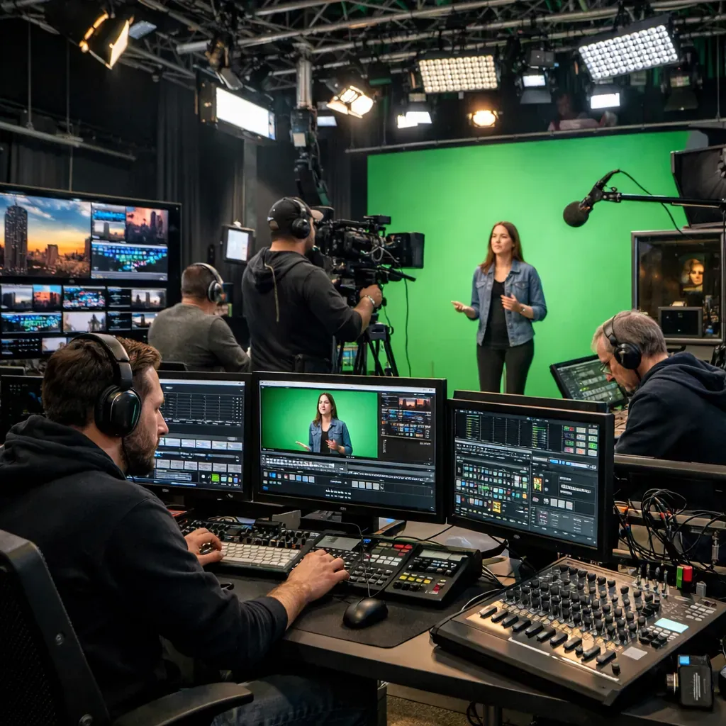 Studio de production média technologique