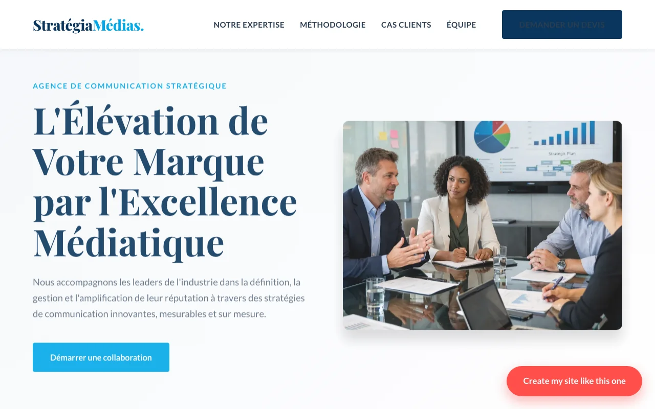 Site d'entreprise — Corporate