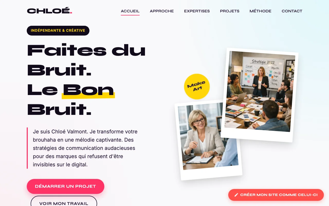 Services freelance — Agence