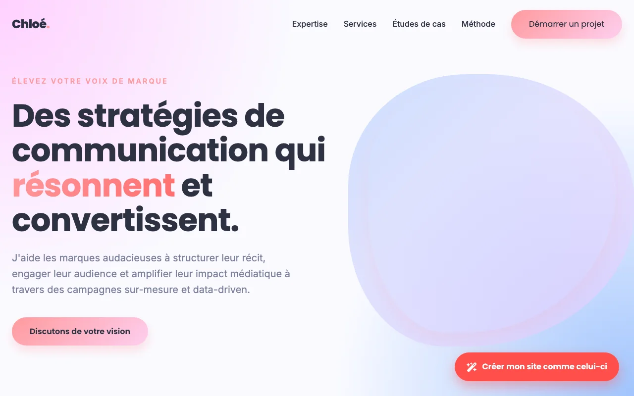 Services freelance — Classique