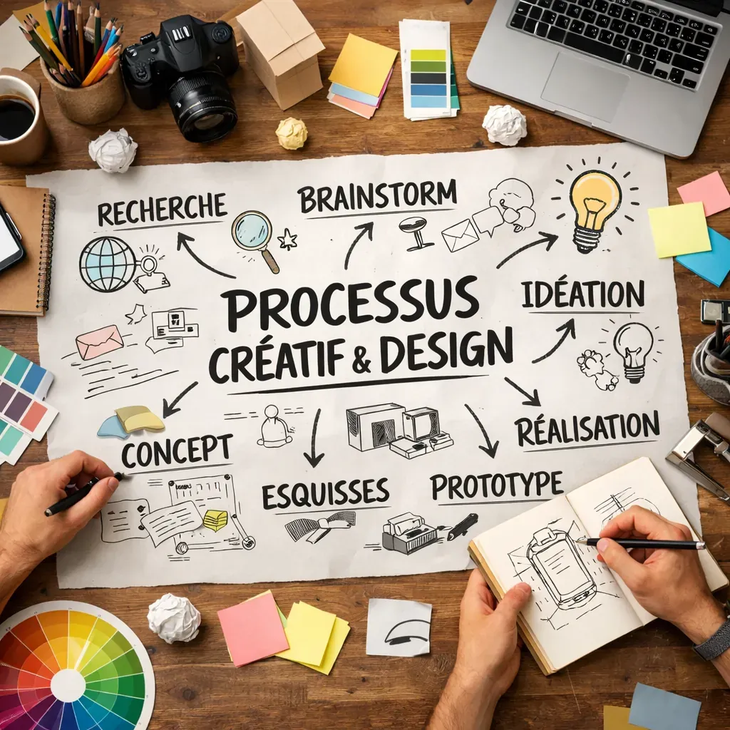 Processus créatif et design