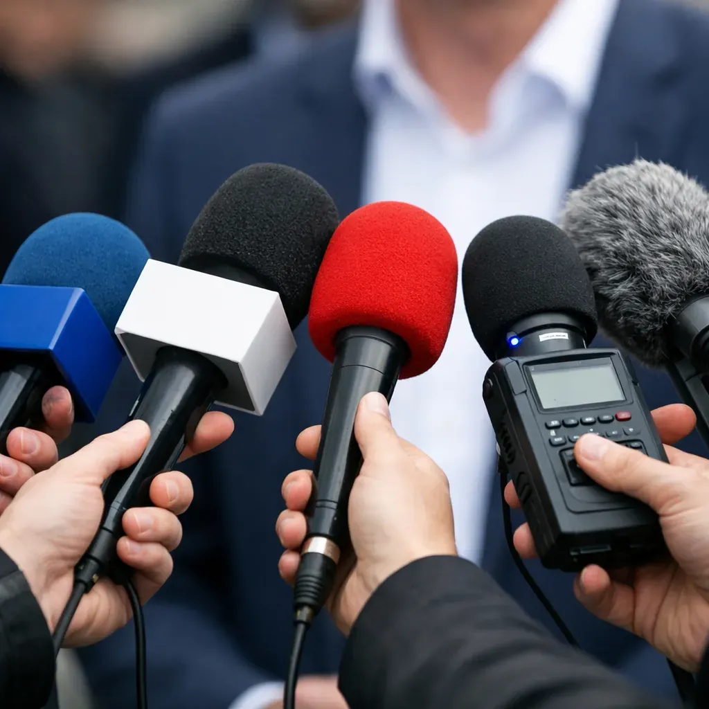 Micros de journalistes