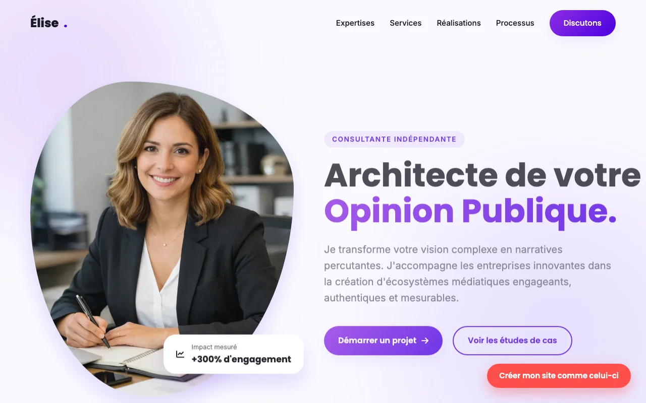Services freelance — Startup