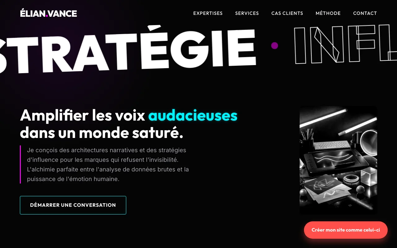 Services freelance — Tech impactant