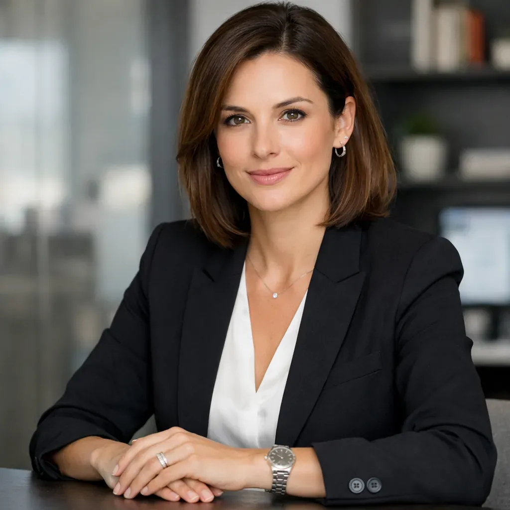 Portrait professionnel de consultante