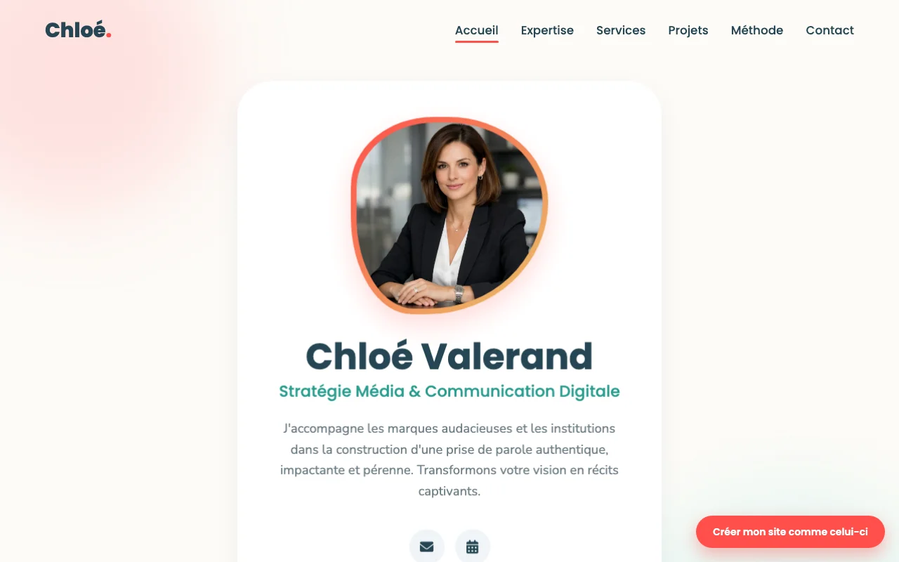 Services freelance — Chaleureux