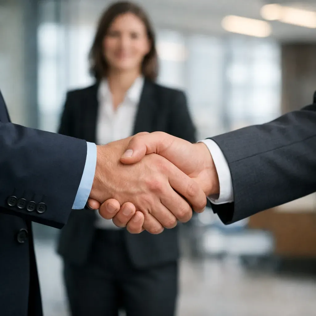 Équipe professionnelle en réunion collaborative