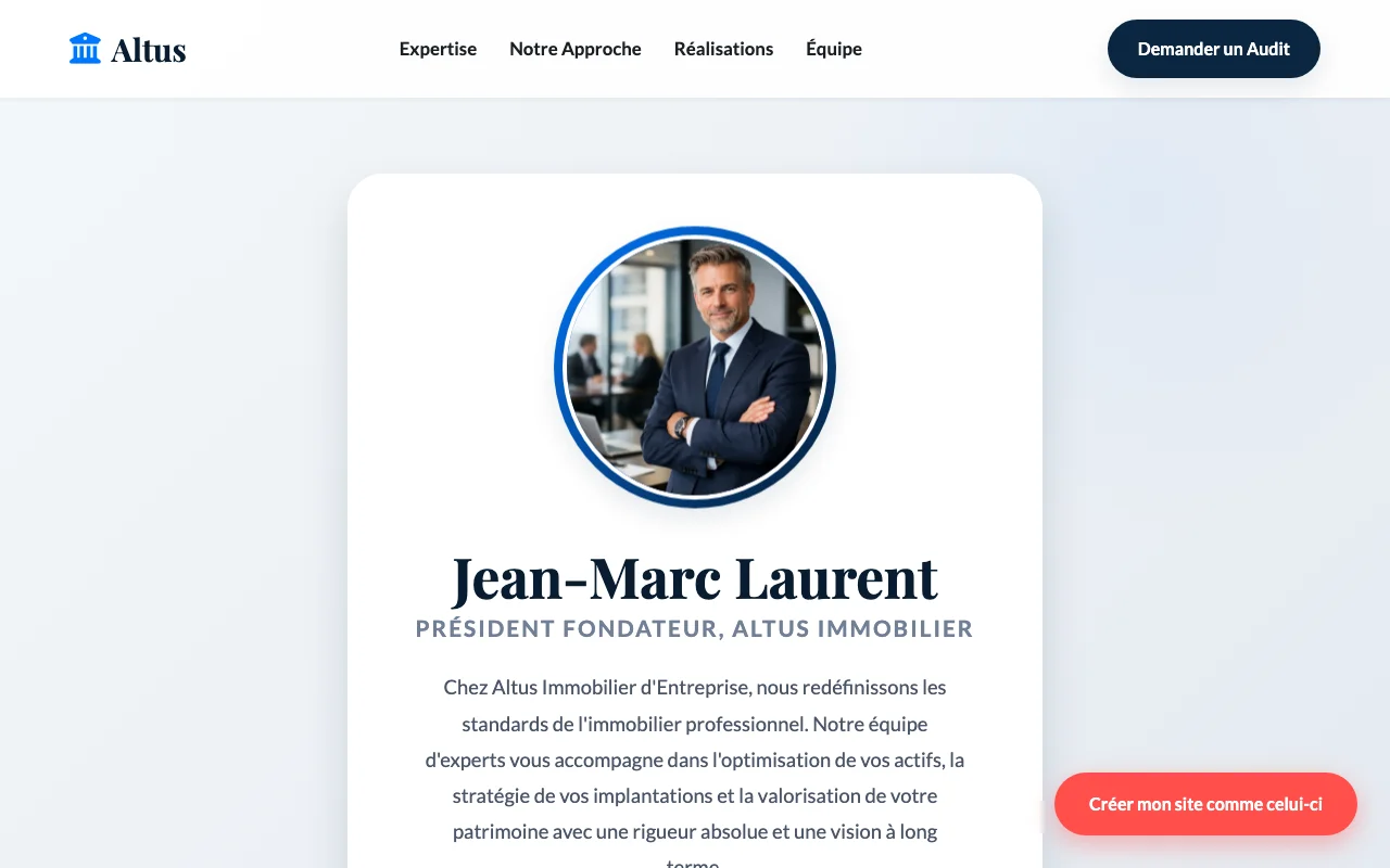 Business site — Boutique