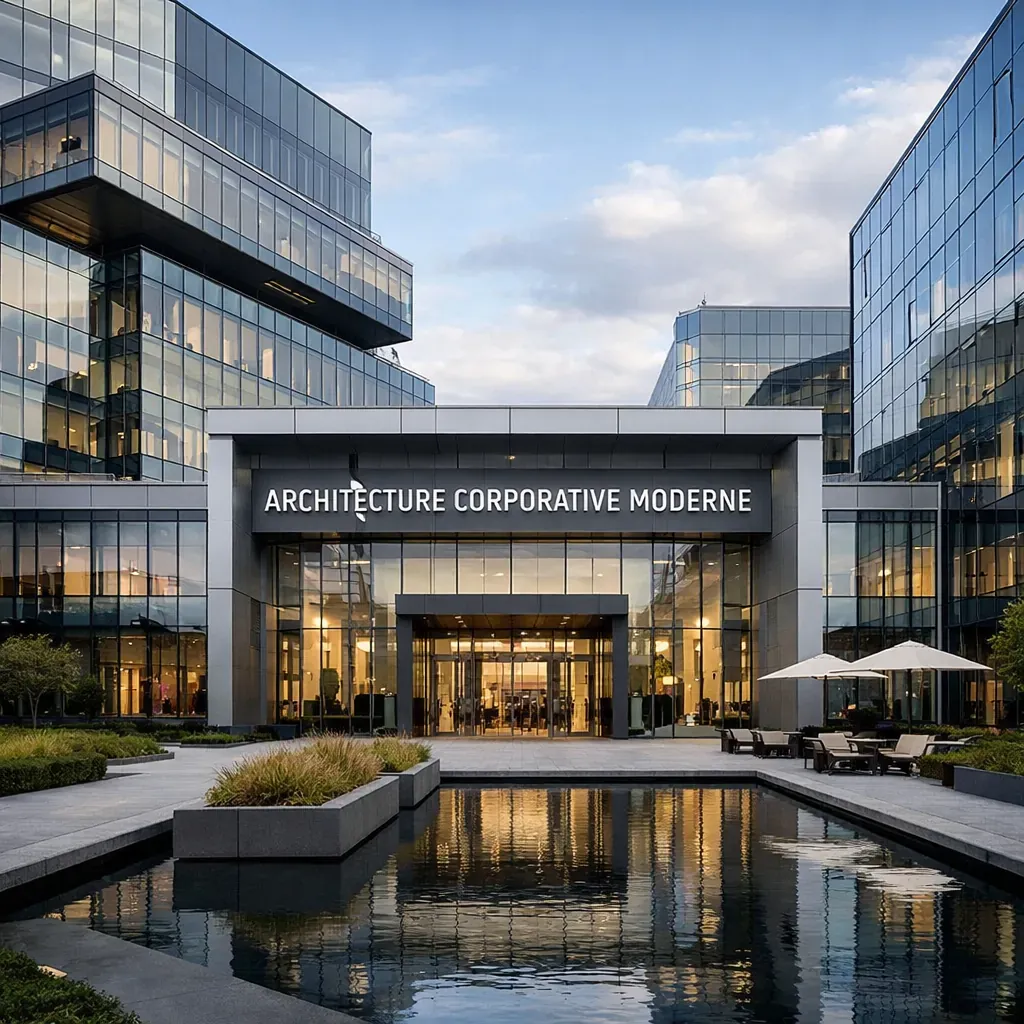 Architecture corporative moderne