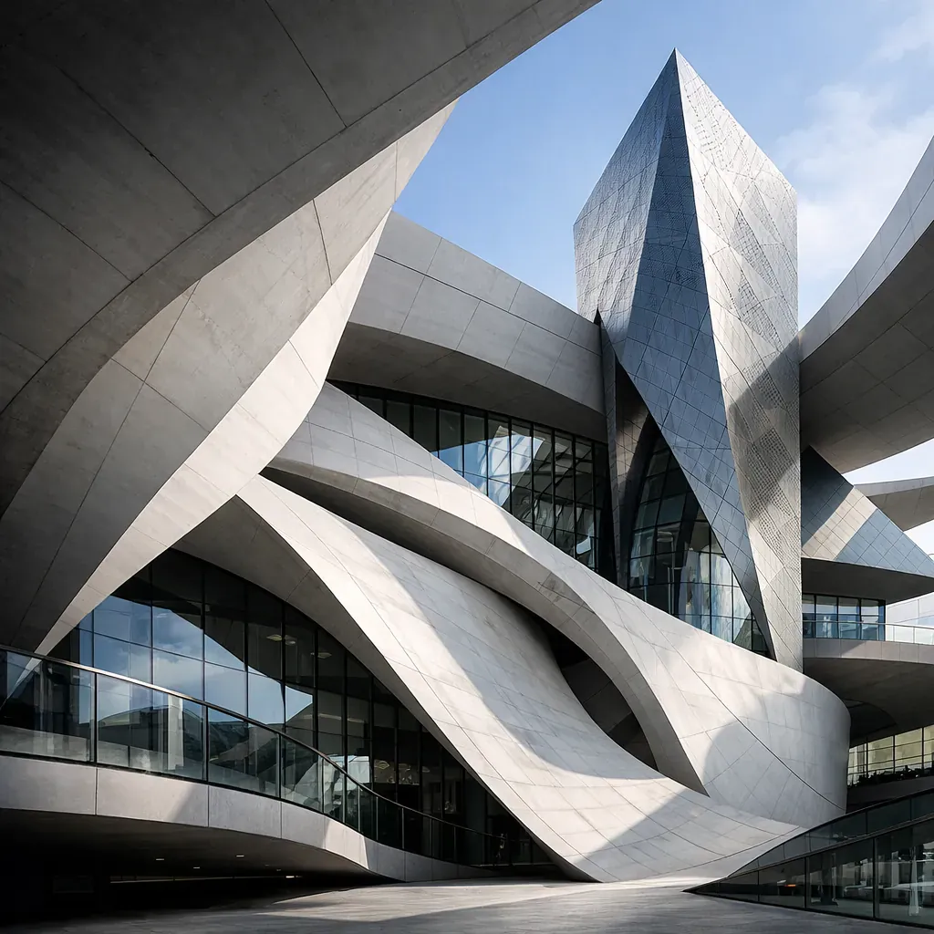 Structure architecturale abstraite moderne