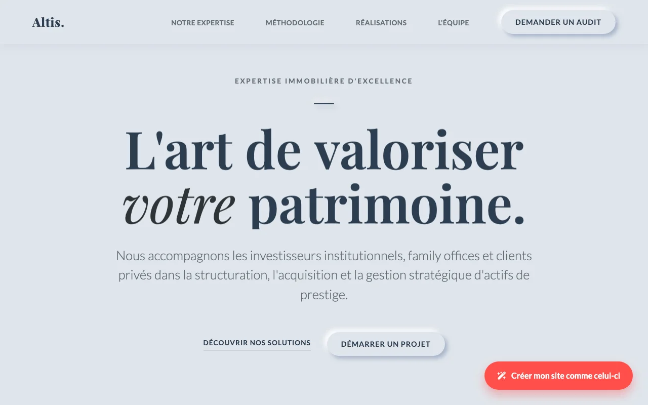 Business site — Editorial