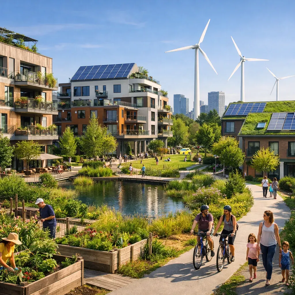 Développement de quartier écologique urbain