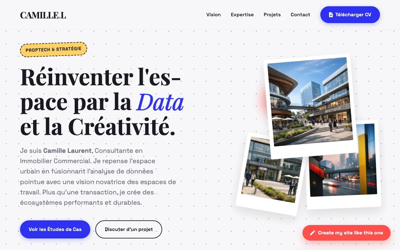 Professional CV — Agency