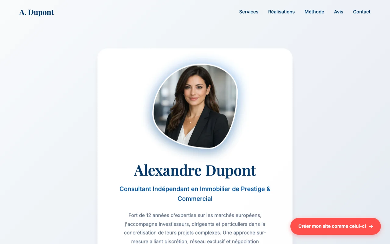 Freelance services — Boutique