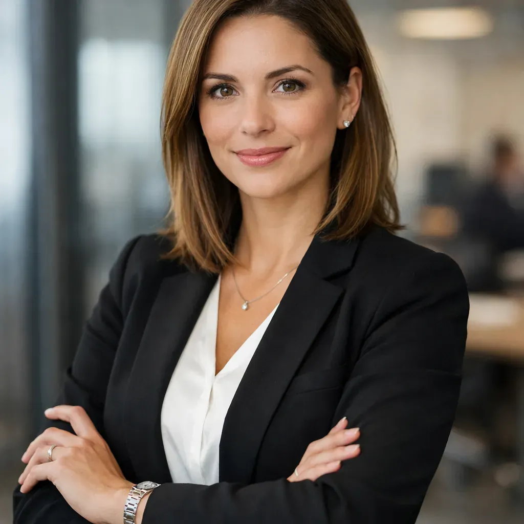 Portrait de la consultante professionnelle