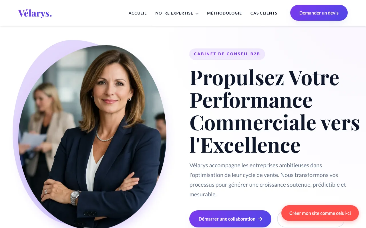 Business site — Startup