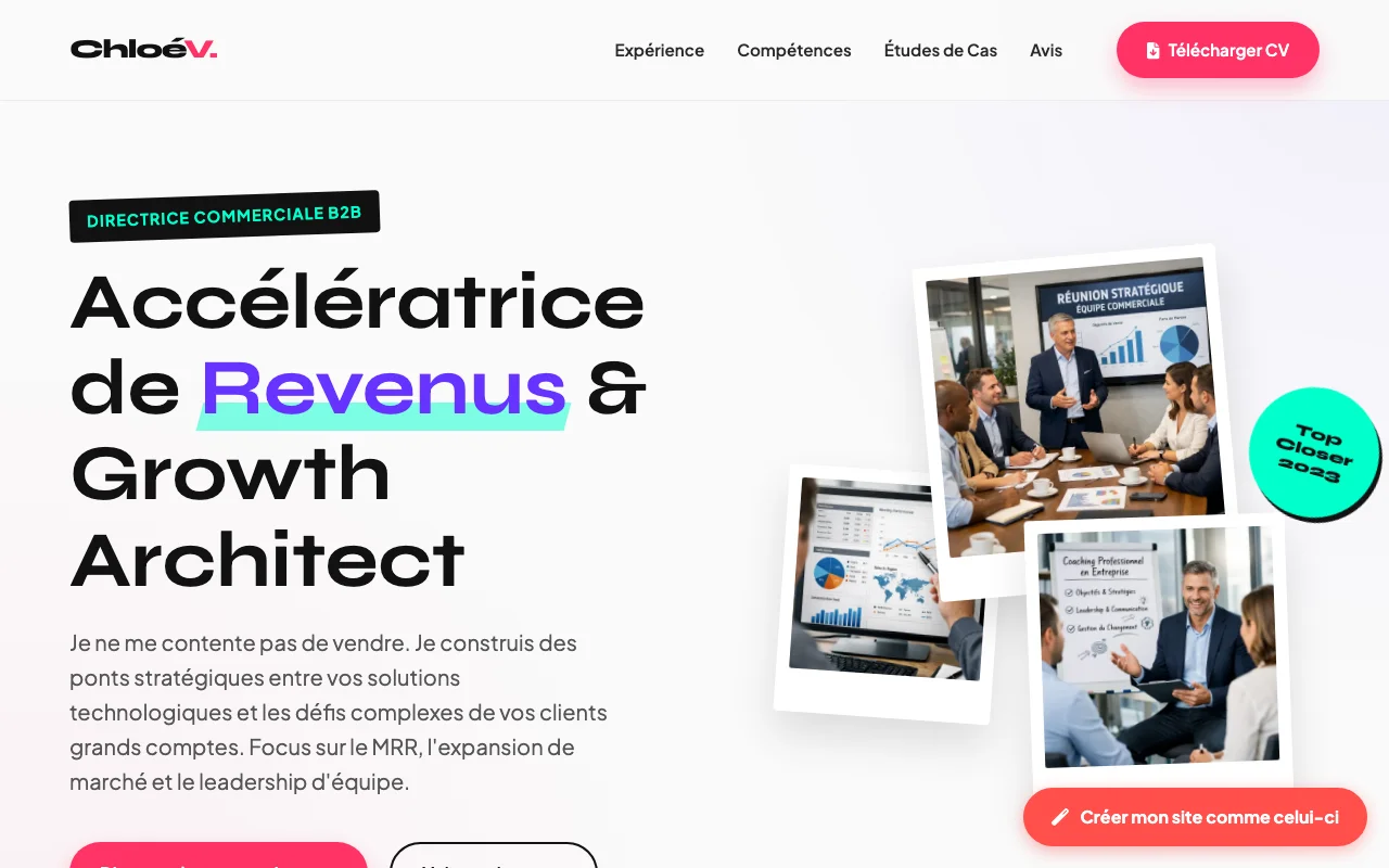 Professional CV — Agency