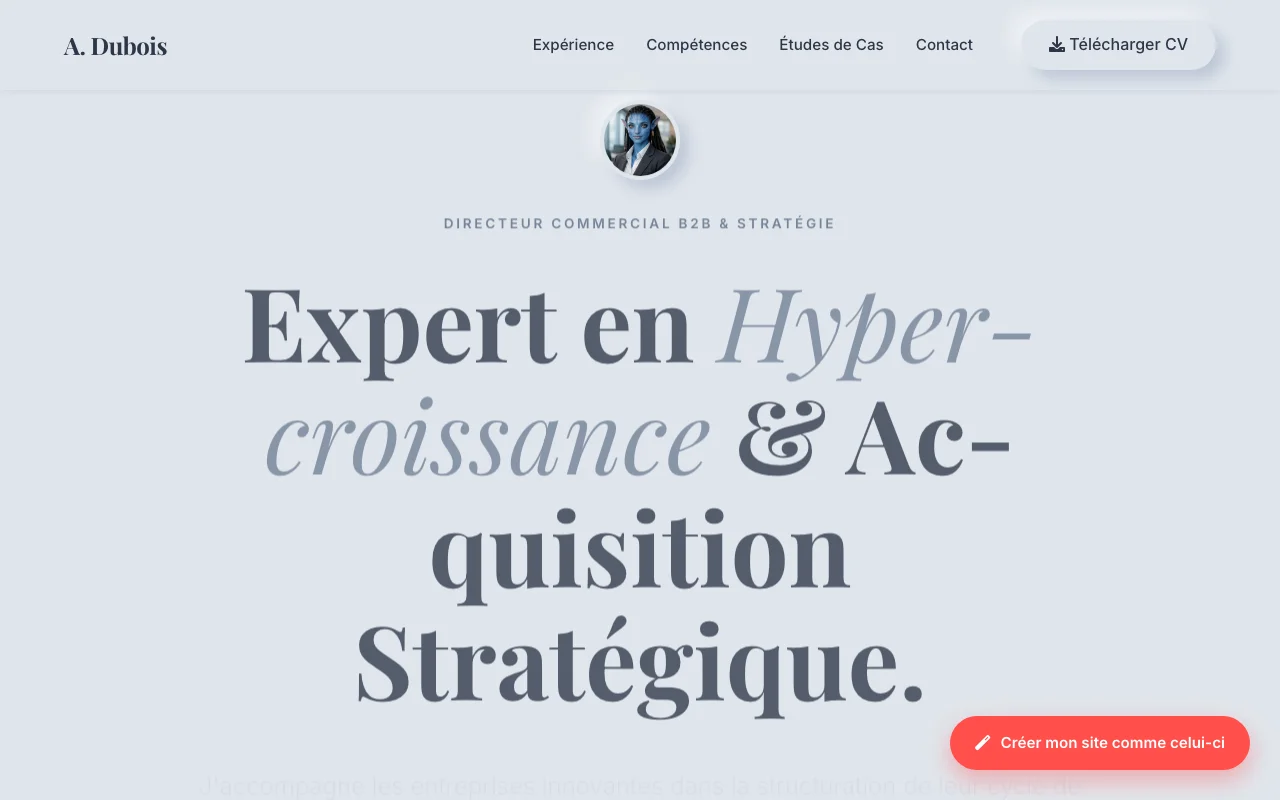 Professional CV — Editorial