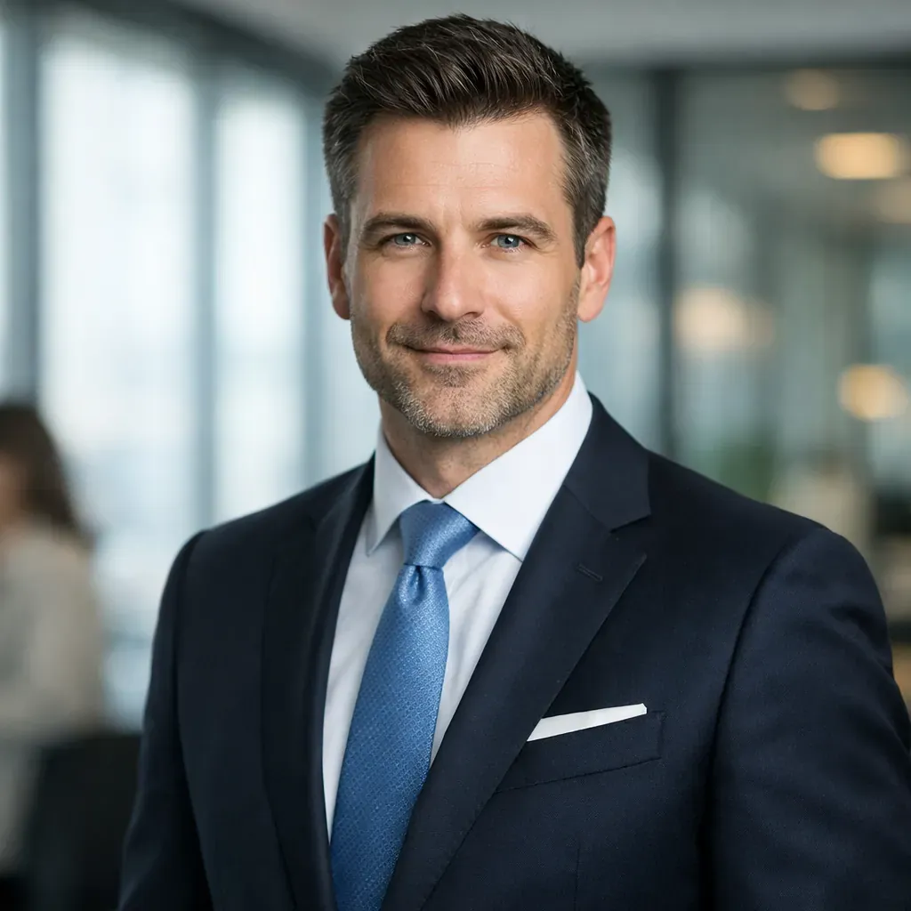 Avatar générique homme d'affaires