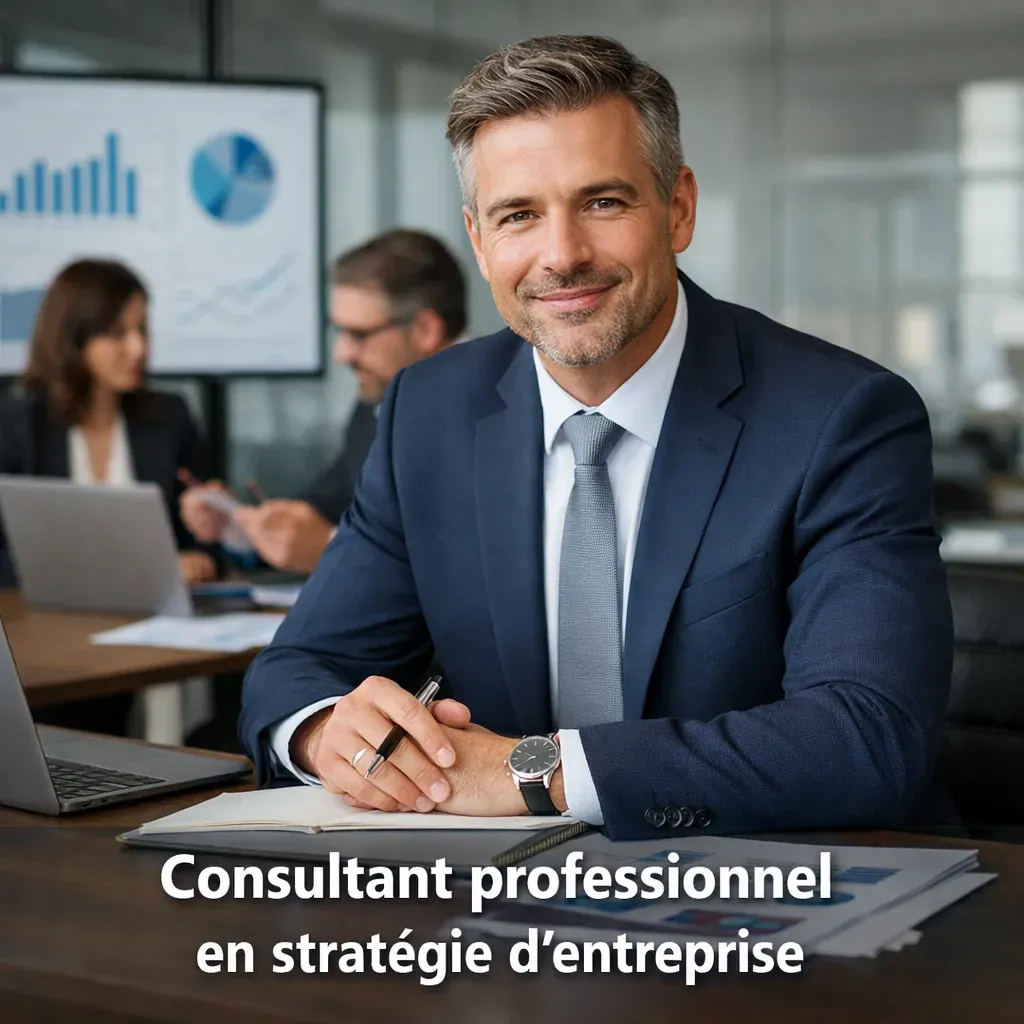 Consultant professionnel en stratégie d'entreprise