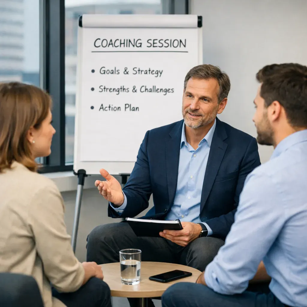 Professional coaching session