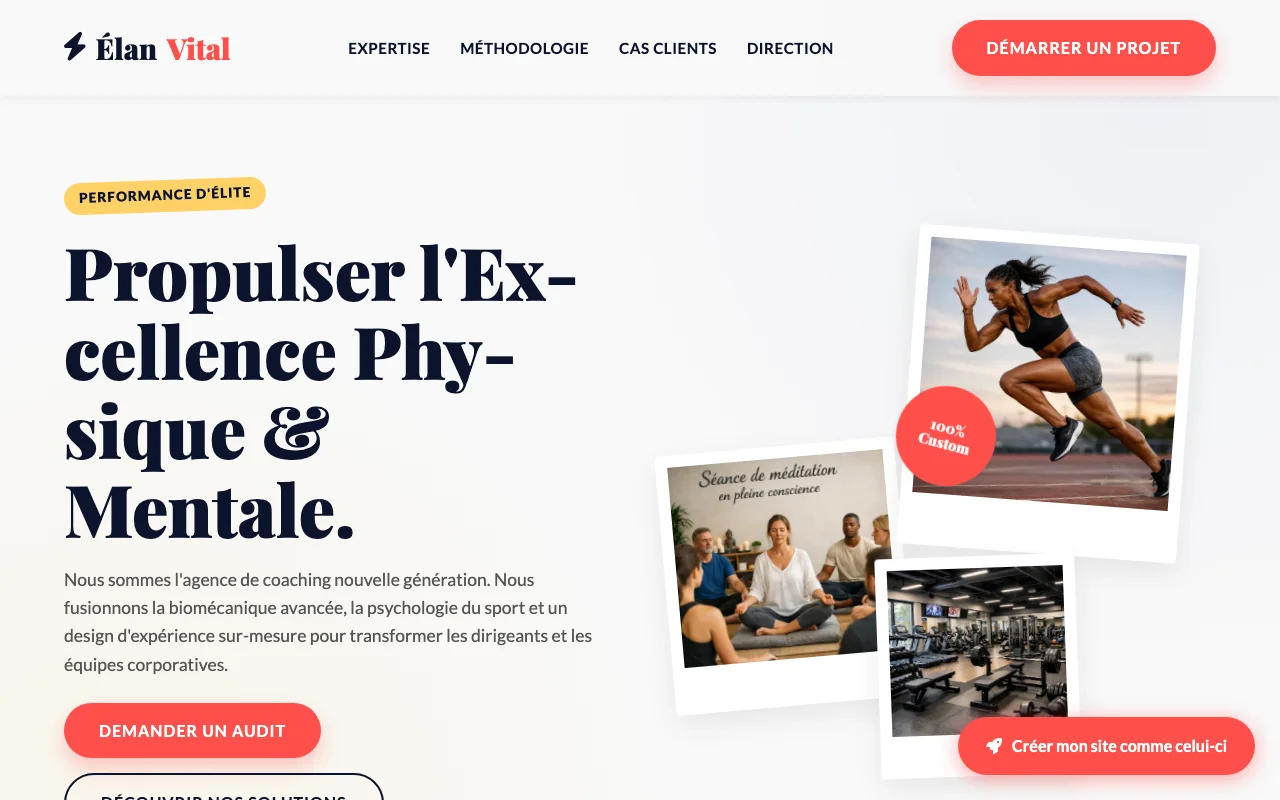 Business site — Agency