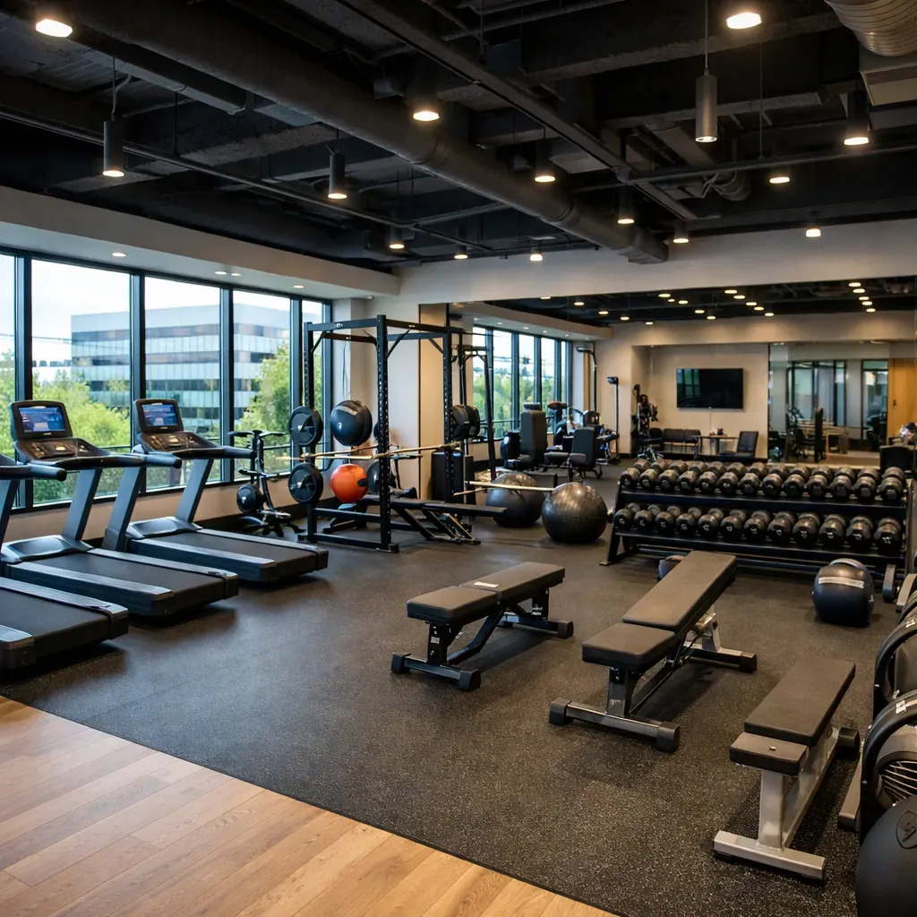 Salle de sport corporative