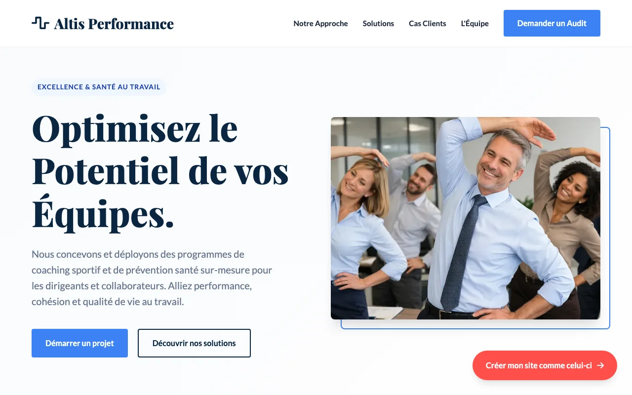 Business site — Corporate