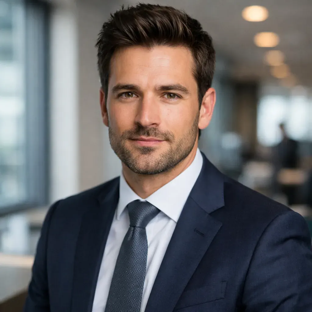 Portrait masculin professionnel