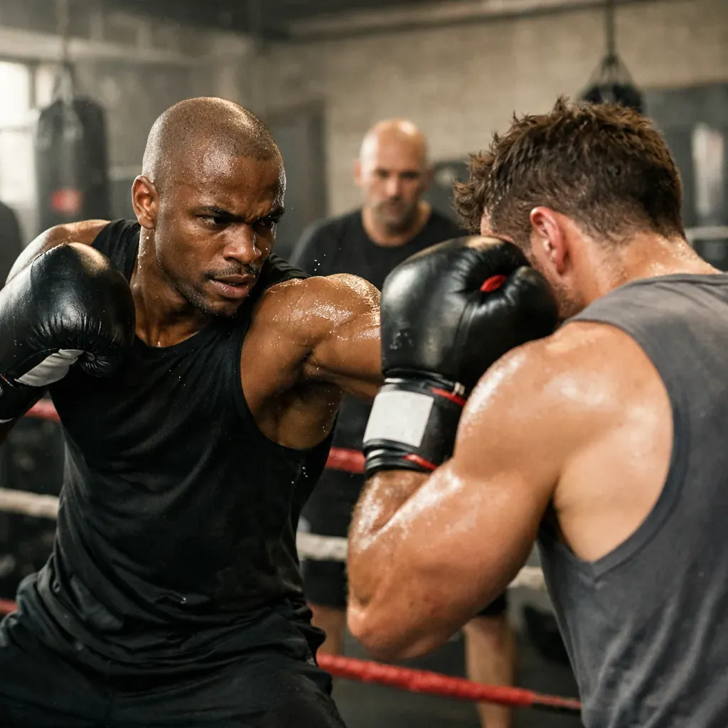 Entraînement de boxe