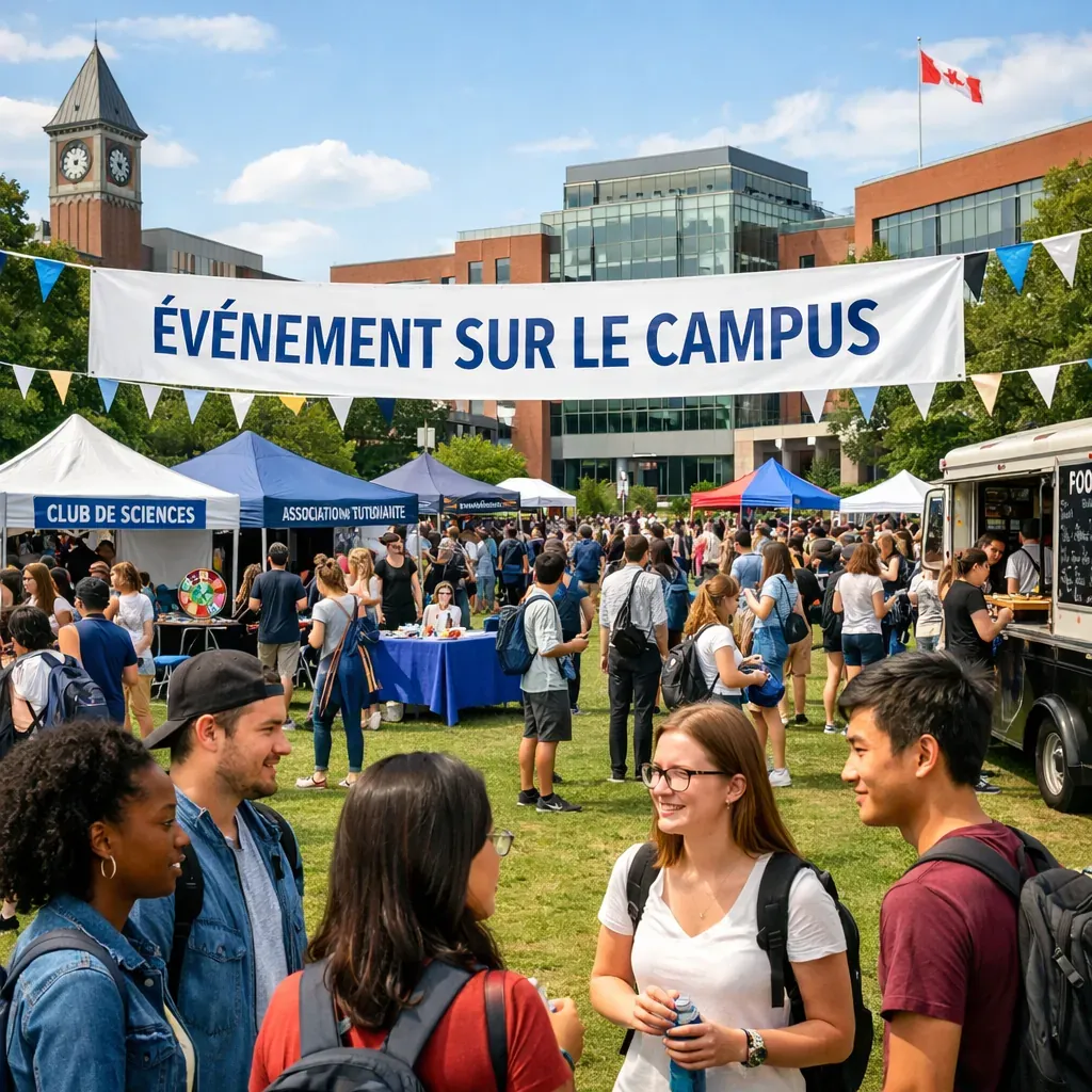 Événement sur un campus
