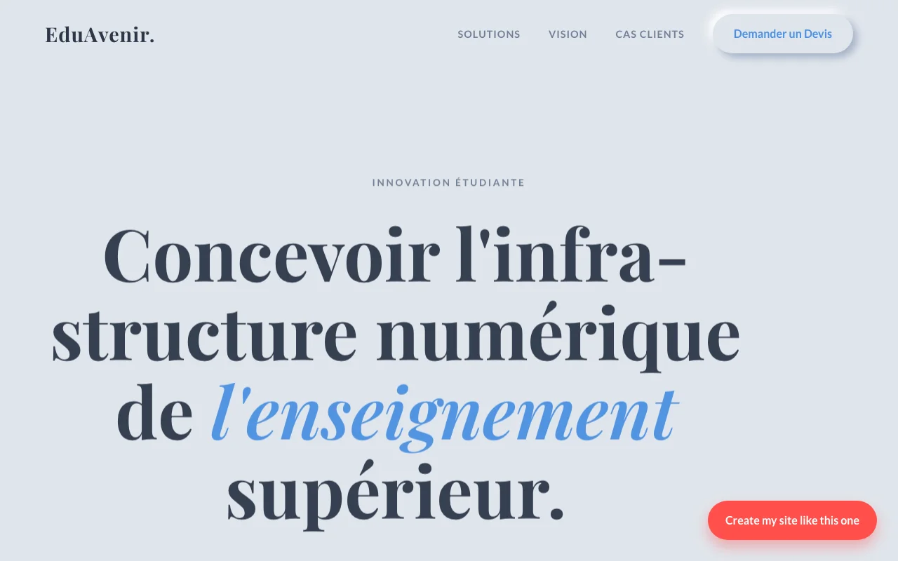 Business site — Editorial